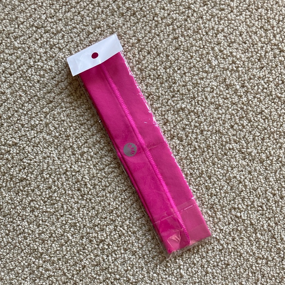 NEW Senita Athletics Athletic Head Band Hairband Hot Pink Sealed NWT